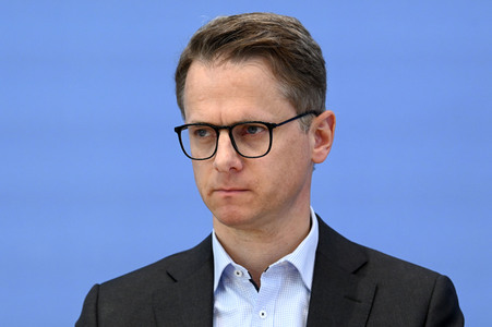 Bundespressekonferenz CDU-Programmkonvent in Berlin