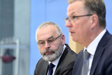 Bundespressekonferenz Cybersecurity in Berlin