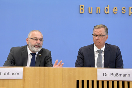 Bundespressekonferenz Cybersecurity in Berlin