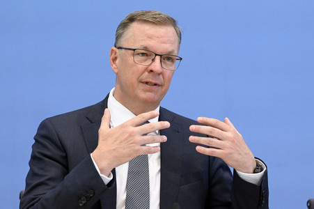 Bundespressekonferenz Cybersecurity in Berlin