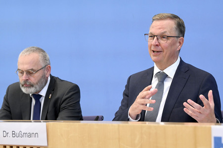 Bundespressekonferenz Cybersecurity in Berlin