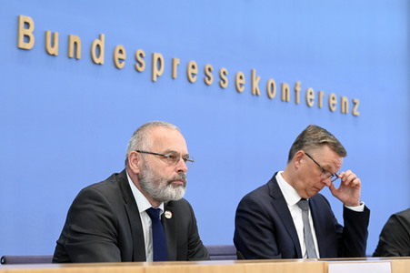 Bundespressekonferenz Cybersecurity in Berlin