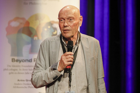 Mona Neubaur und Stephan Grünewald auf der phil.Cologne 2023 in Köln