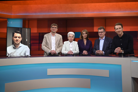 Talkshow 'hart aber fair' in Köln