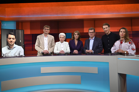 Talkshow 'hart aber fair' in Köln