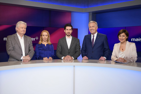 Talkshow 'maischberger' in Berlin