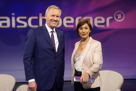 Talkshow 'maischberger' in Berlin