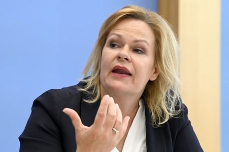 Bundespressekonferenz Vorstellung der Nationalen Sicherheitsstrategie in Berlin