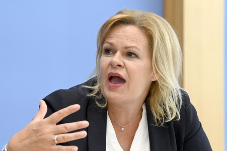 Bundespressekonferenz Vorstellung der Nationalen Sicherheitsstrategie in Berlin