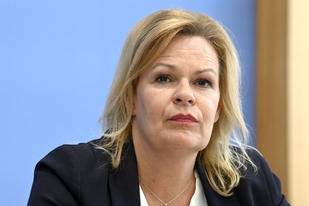 Bundespressekonferenz Vorstellung der Nationalen Sicherheitsstrategie in Berlin