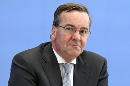 Bundespressekonferenz Vorstellung der Nationalen Sicherheitsstrategie in Berlin
