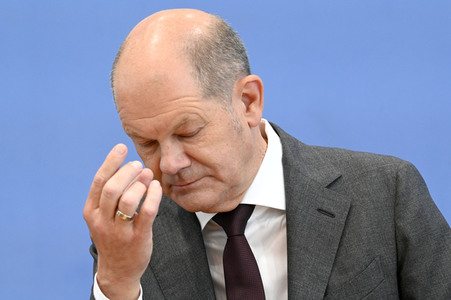 Bundespressekonferenz Vorstellung der Nationalen Sicherheitsstrategie in Berlin