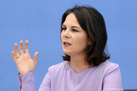 Bundespressekonferenz Vorstellung der Nationalen Sicherheitsstrategie in Berlin