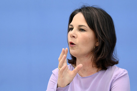 Bundespressekonferenz Vorstellung der Nationalen Sicherheitsstrategie in Berlin