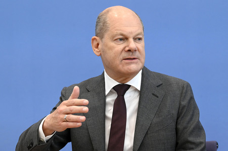 Bundespressekonferenz Vorstellung der Nationalen Sicherheitsstrategie in Berlin