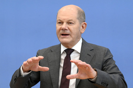 Bundespressekonferenz Vorstellung der Nationalen Sicherheitsstrategie in Berlin