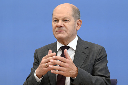 Bundespressekonferenz Vorstellung der Nationalen Sicherheitsstrategie in Berlin