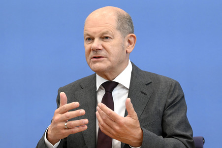 Bundespressekonferenz Vorstellung der Nationalen Sicherheitsstrategie in Berlin