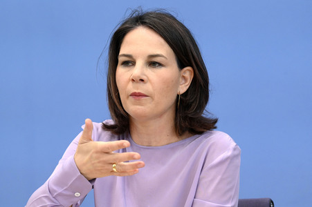 Bundespressekonferenz Vorstellung der Nationalen Sicherheitsstrategie in Berlin