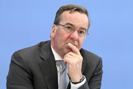 Bundespressekonferenz Vorstellung der Nationalen Sicherheitsstrategie in Berlin