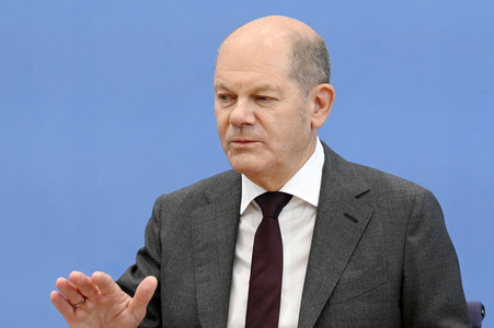 Bundespressekonferenz Vorstellung der Nationalen Sicherheitsstrategie in Berlin