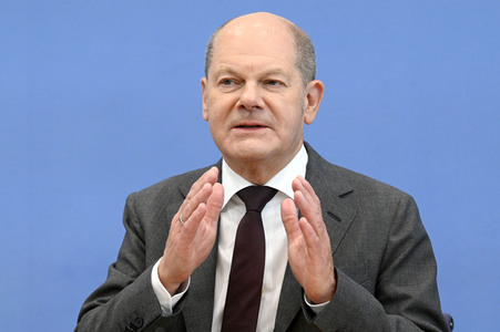 Bundespressekonferenz Vorstellung der Nationalen Sicherheitsstrategie in Berlin