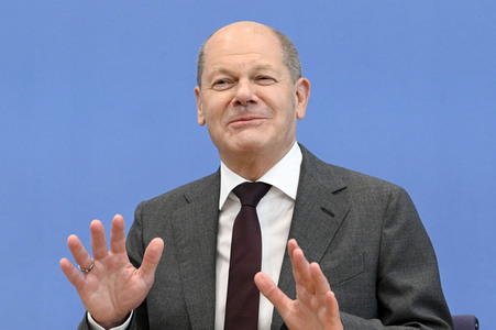 Bundespressekonferenz Vorstellung der Nationalen Sicherheitsstrategie in Berlin