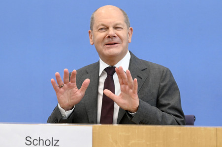 Bundespressekonferenz Vorstellung der Nationalen Sicherheitsstrategie in Berlin