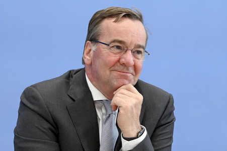 Bundespressekonferenz Vorstellung der Nationalen Sicherheitsstrategie in Berlin