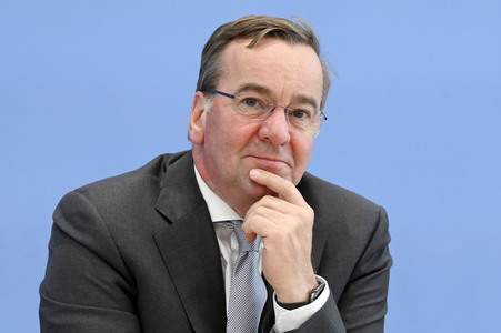 Bundespressekonferenz Vorstellung der Nationalen Sicherheitsstrategie in Berlin