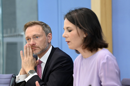 Bundespressekonferenz Vorstellung der Nationalen Sicherheitsstrategie in Berlin