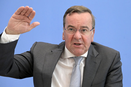 Bundespressekonferenz Vorstellung der Nationalen Sicherheitsstrategie in Berlin