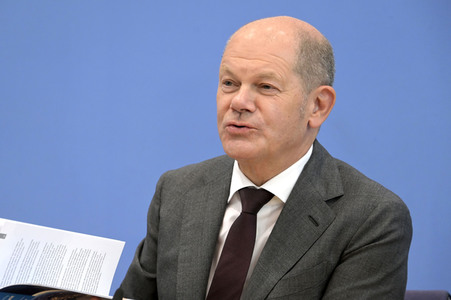 Bundespressekonferenz Vorstellung der Nationalen Sicherheitsstrategie in Berlin