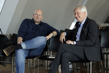 Pressekonferenz der Frankfurter Buchmesse in Frankfurt