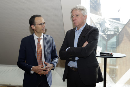 Pressekonferenz der Frankfurter Buchmesse in Frankfurt