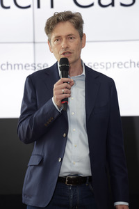 Pressekonferenz der Frankfurter Buchmesse in Frankfurt