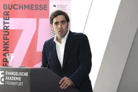 Pressekonferenz der Frankfurter Buchmesse in Frankfurt