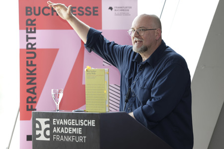 Pressekonferenz der Frankfurter Buchmesse in Frankfurt