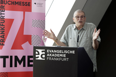 Pressekonferenz der Frankfurter Buchmesse in Frankfurt