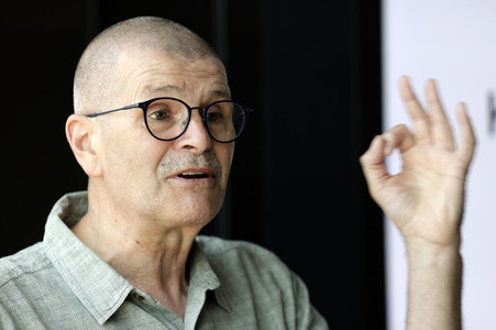 Pressekonferenz der Frankfurter Buchmesse in Frankfurt