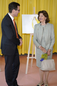 Königin Silvia von Schweden in München