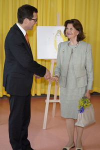 Königin Silvia von Schweden in München