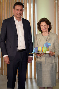 Königin Silvia von Schweden in München