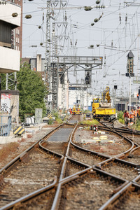 Pressetermin zur zweiten Baustufe des ESTW in Köln