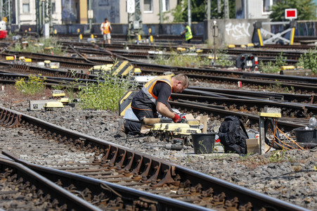 Pressetermin zur zweiten Baustufe des ESTW in Köln