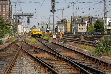 Pressetermin zur zweiten Baustufe des ESTW in Köln