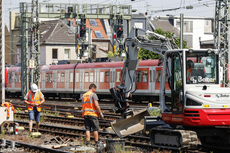 Pressetermin zur zweiten Baustufe des ESTW in Köln
