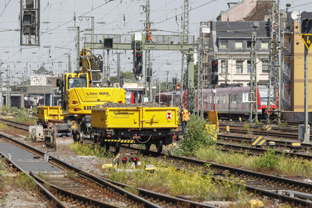 Pressetermin zur zweiten Baustufe des ESTW in Köln