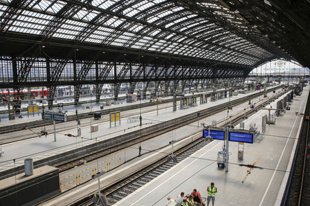Pressetermin zur zweiten Baustufe des ESTW in Köln