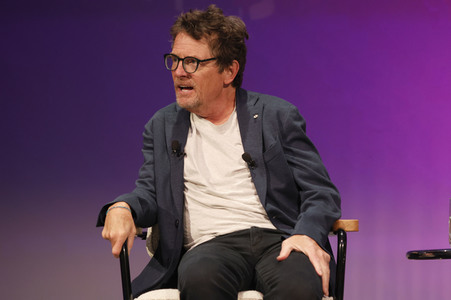 Verleihung des Frontier Award an Michael J. Fox in München
